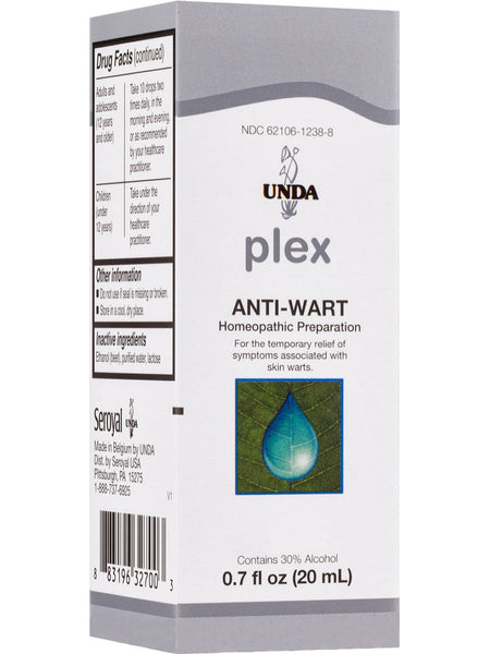 UNDA, Anti-Warts Homeopathic Preparation, 2/3 fl oz