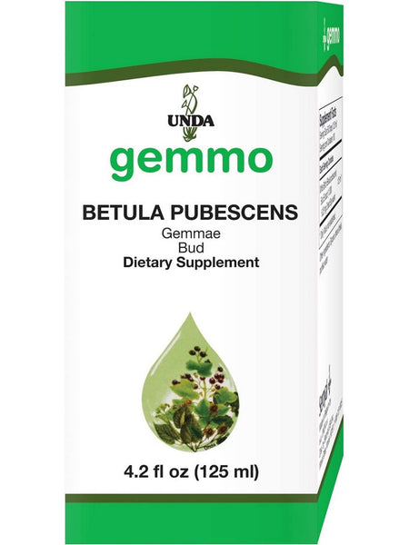 UNDA, gemmo Betula Pubescens Bud Dietary Supplement, 4.2 fl oz