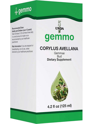 UNDA, gemmo Corylus Avellana Dietary Supplement, 4.2 fl oz