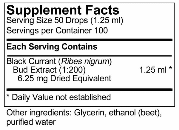 UNDA, gemmo Ribes nigrum Dietary Supplement, 4.2 fl oz