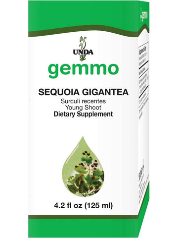 UNDA, gemmo Sequoia Gigantea Dietary Supplement, 4.2 fl oz