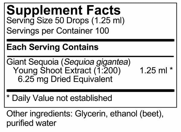 UNDA, gemmo Sequoia Gigantea Dietary Supplement, 4.2 fl oz
