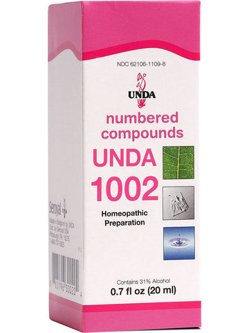 UNDA, UNDA 1002 Homeopathic Preparation, 0.7 fl oz