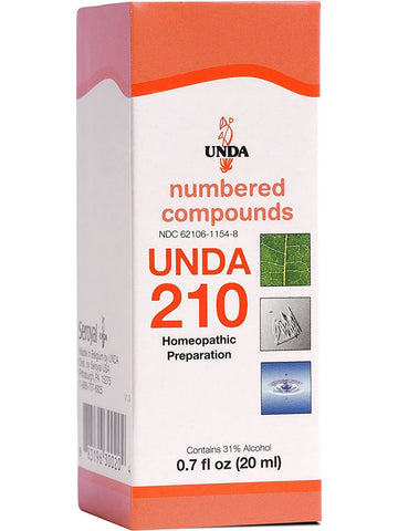 UNDA, UNDA 210 Homeopathic Preparation, 0.7 fl oz