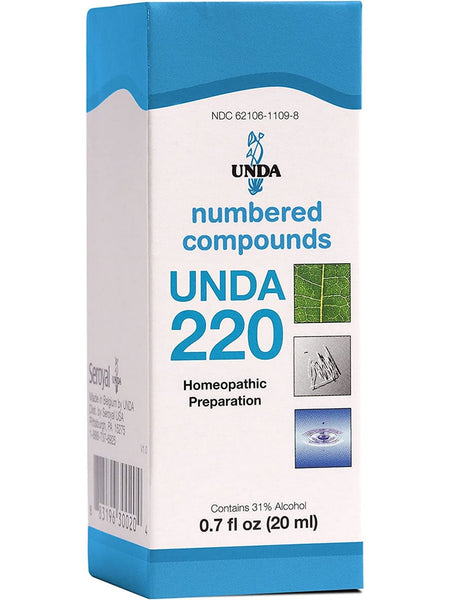 UNDA, UNDA 220 Homeopathic Preparation, 0.7 fl oz