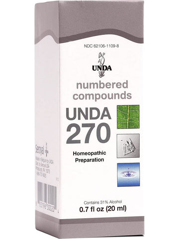 UNDA, UNDA 270 Homeopathic Preparation, 0.7 fl oz