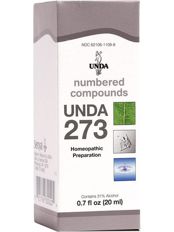 UNDA, UNDA 273 Homeopathic Preparation, 0.7 fl oz