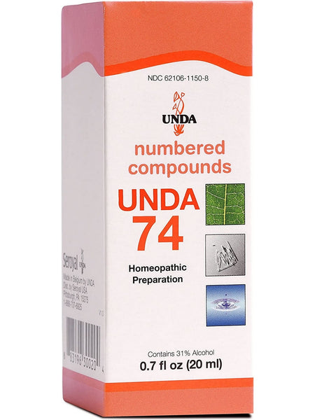UNDA, UNDA 74 Homeopathic Preparation, 0.7 fl oz