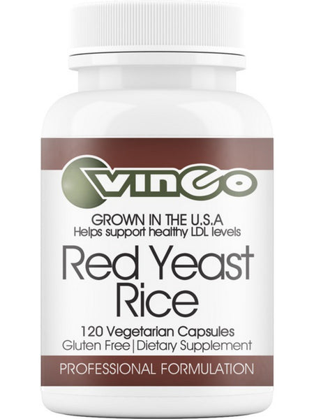 Vinco, Red Yeast Rice, 120 Vegetarian Capsules