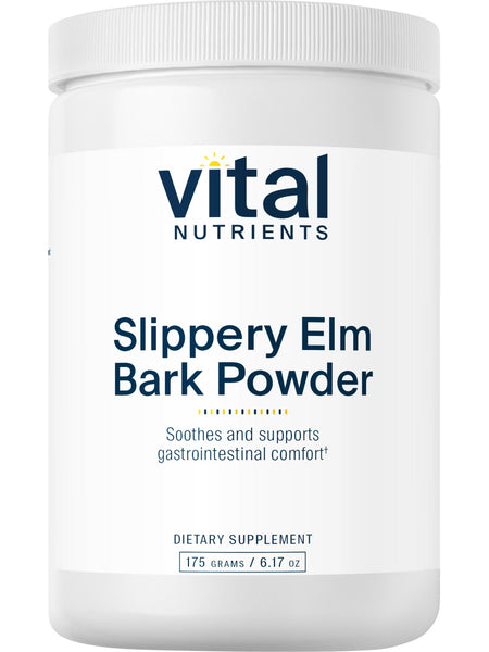 Vital Nutrients, Slippery Elm Bark Powder, 175 grams