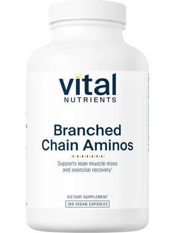 Vital Nutrients, Branched Chain Aminos Vegetarian, Free From, 180 vegetarian capsules