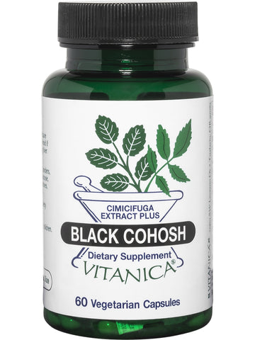 Vitanica, Black Cohosh, 60 Vegetarian Capsules