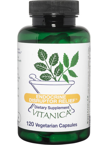 Vitanica, Endocrine Disruptor Relief, 120 Vegetarian Capsules