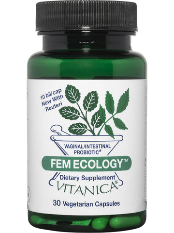 Vitanica, FemEcology, 30 Vegetarian Capsules