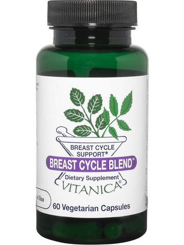 Vitanica, Breast Cycle Blend, 60 Vegetarian Capsules