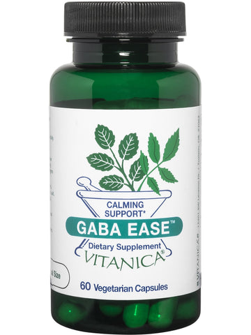 Vitanica, GABA Ease, 60 Vegetarian Capsules