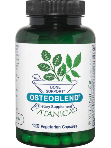 Vitanica, OsteoBlend, 120 Vegetarian Capsules