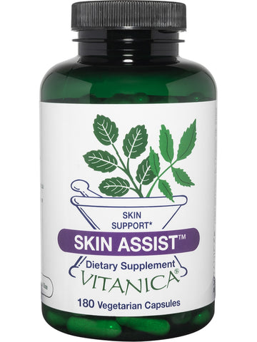Vitanica, Skin Assist, 180 Vegetarian Capsules