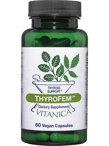 Vitanica, ThyroFem, 60 Vegetarian Capsules