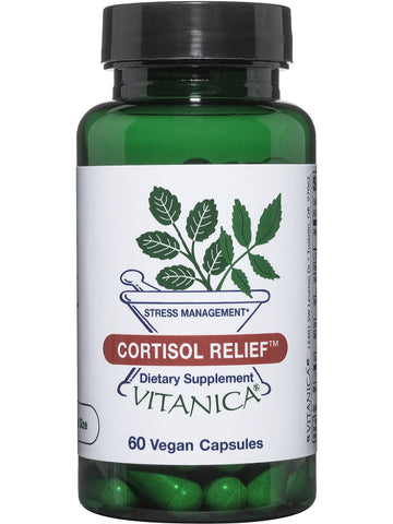 Vitanica, Cortisol Relief, 60 Vegetarian Capsules