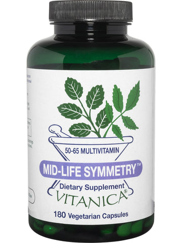 Vitanica, Mid-Life Symmetry, 180 Vegetarian Capsules