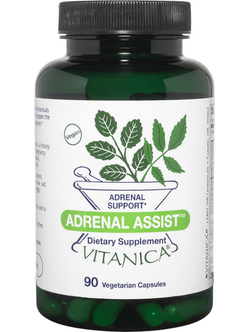 Vitanica, Adrenal Assist, 90 Vegetarian Capsules