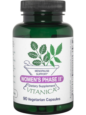 Vitanica, Women's Phase II, 90 Vegetarian Capsules