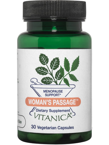 Vitanica, Woman's Passage, 30 Vegetarian Capsules