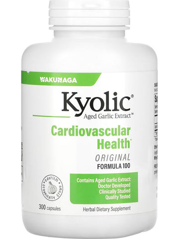 Wakunaga, Kyolic, Cardiovascular Health Formula 100, 300 Capsules