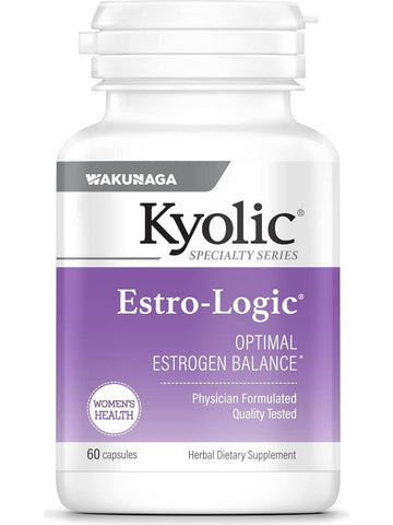 Wakunaga, Kyolic, Estro-Logic, Optimal Estrogen Balance, 60 capsules