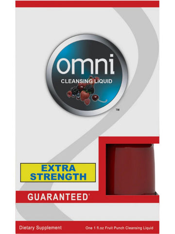 Wellgenix, Omni Cleansing Liquid Extra Strength, Fruit Punch, 1 fl oz
